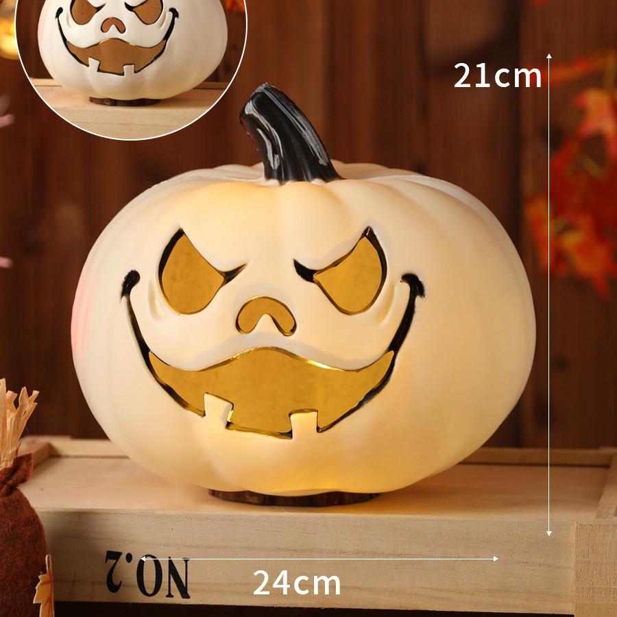 Luminous Large Halloween Pumpkin Lantern: Outdoor Decoration & Shopping Mall Display Props