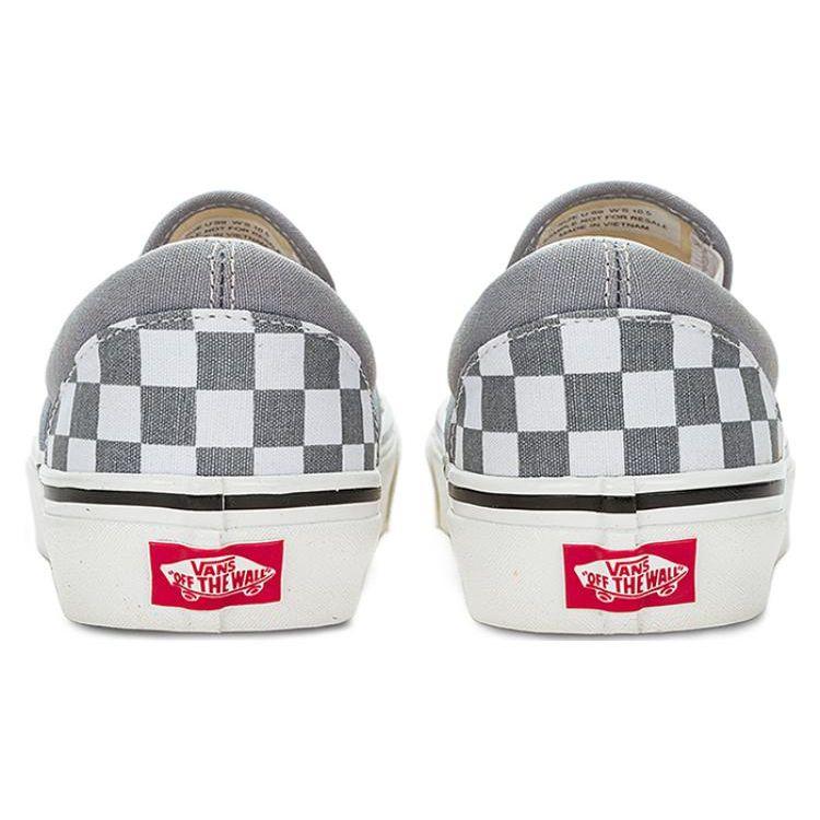 Vans Slip-On 98 DX Low Top Skate Shoes Unisex Sneakers Gray White VN0A7Q58BM7