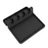 Multi-functional Silicone Kitchen Tool Holder for Spoon, Ladle, Spatula, Chopsticks and Scraper, Easy Storage Rack and Holder