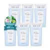 [Produced by Nissy (Takahiro Nishijima)] P-sha Fabric Softener Refill Set of 6 (White Musk) 24-Hour Antibacterial, Deodorizing, Anti-Static, Soft Fini