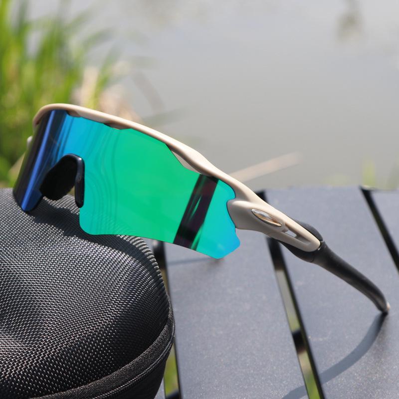 Cross-Border E-commerce TR90 Colorful Cycling Sunglasses for Outdoor Sports, Prescription-Compatible.