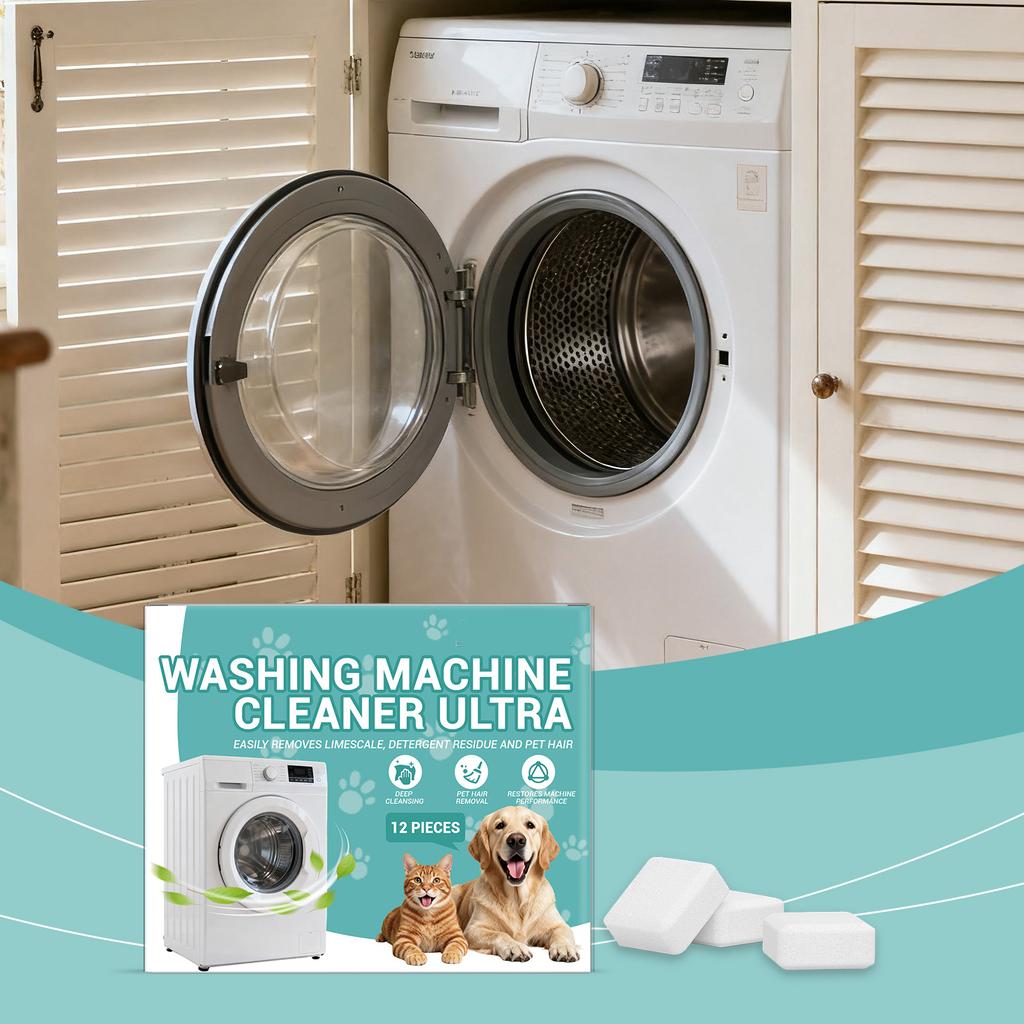 Waschmaschinen-Reinigungstuch, Sanfte Fleckenentfernung und Entkalkung, Haushalts-Trommelwaschmaschine Reinigungs- und Schutzreinigungstuch