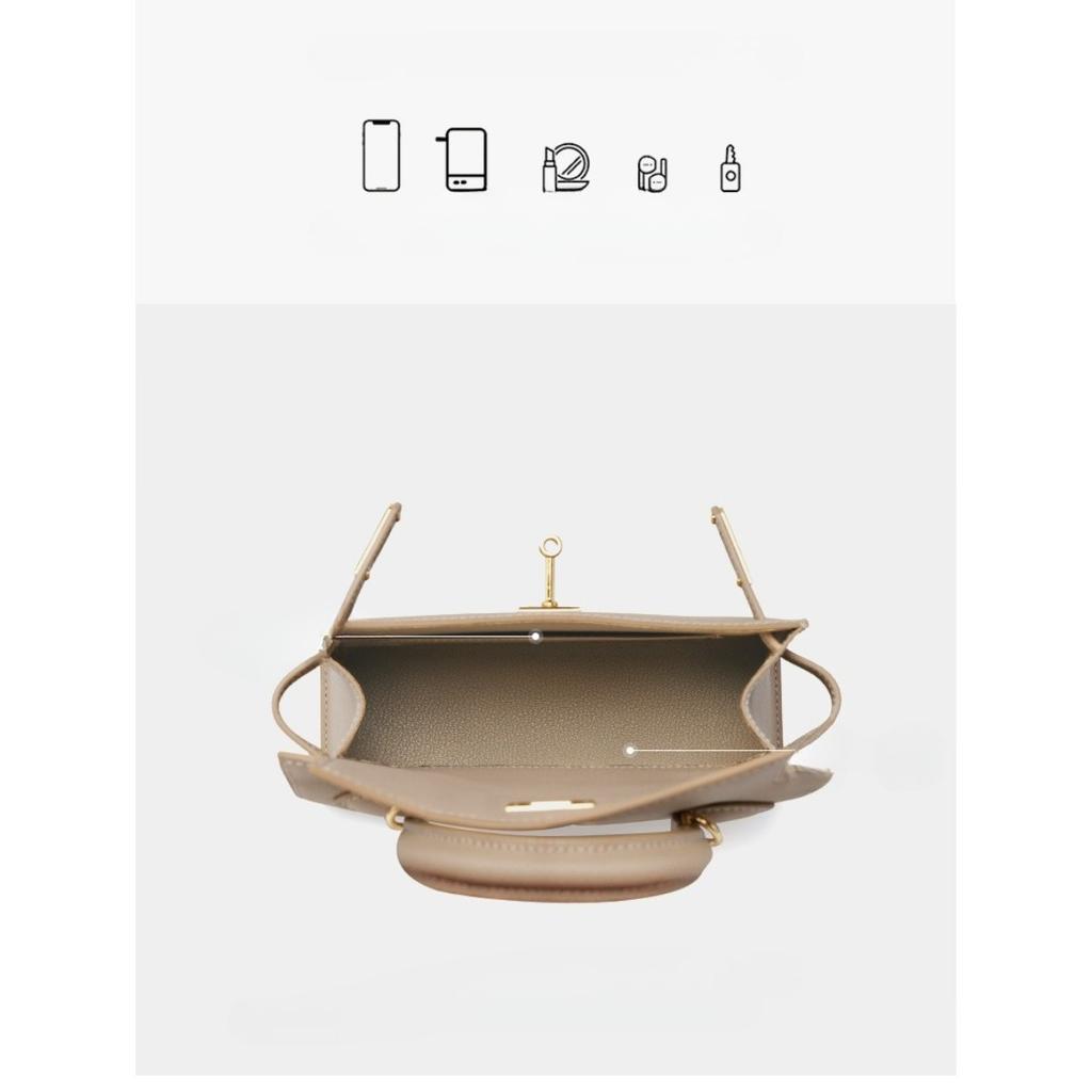 Bolsa Kelli couro nova moda verão versátil bolsa de ombro diagonal toque premium portátil bolsa de ombro