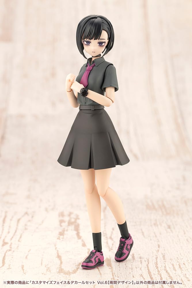 Kotobukiya Sousai Shojo Teien Customized Face Decal Set 16 Approximately 18mm Tall Scale Plastic Model (KOTOBUKIYA) & Vol. [Ama Design] 1/10