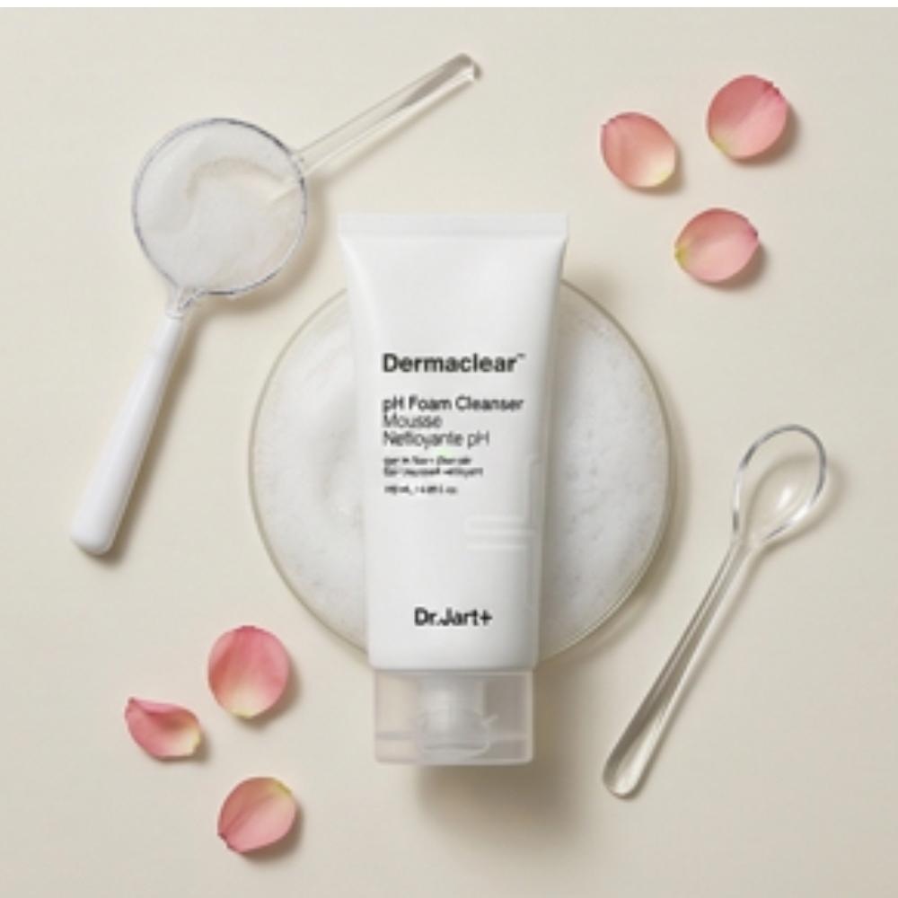 Dr.Jart+ / Dermaclear Micro pH Foam Cleanser / 120ml / Low-pH Gentle Cleansing / Made in Korea