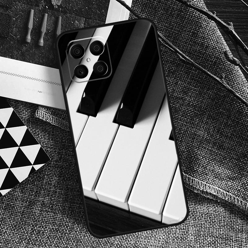 Piano Keys Music Keyboard Case For Honor 90 70 50 Lite Magic 5 Magic 6 Pro X6 X7 X8 X9 X6a X7a X8a X9a X8b X9b Cover