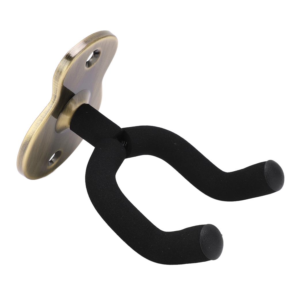 Guitar Wall Mount Hanger Hook Holder Stand Metal Universal for Ukulele Violin Studio RoomRose Gold