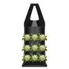 Grow Bag Strawberry Tomato Plant Hanger 9 Hole Handle Strawberry Planter Bag Vertical Mounted Flower Bag for Wall Balcony Living