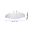 20 Baseball Cap Inserts Made of Felt with Sweat-Resistant Lining, Soft Brim Support And Breathable