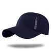 WHITE FANG Hut Mesh Cap Logo Golf Laufen Sport Herren Damen CA013 (03Marine)