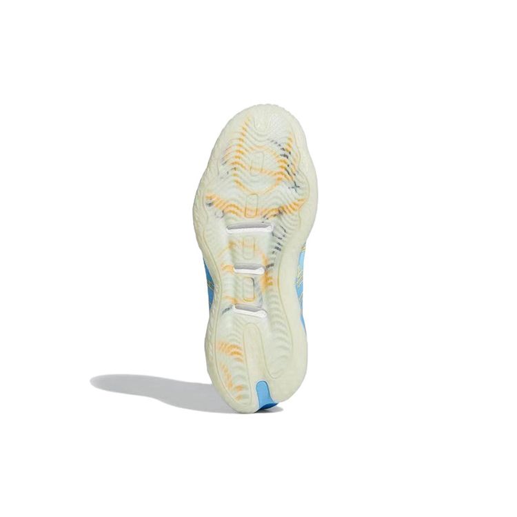 adidas Dame 8 Three Kingdoms Unisex Sneakers Blue Pantone Footwear-White HQ4504