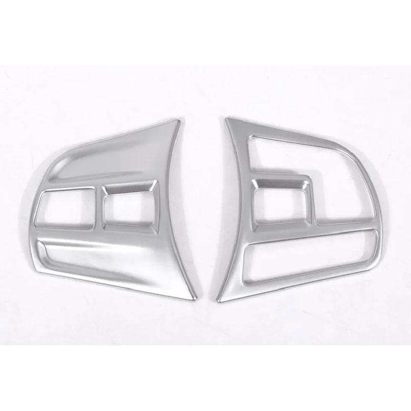 

Matte Chrome Interior Accessory Steering Wheel Button Cover Trim For BMW 3 4 Series F30 F34 GT 2014-2017 серебряный