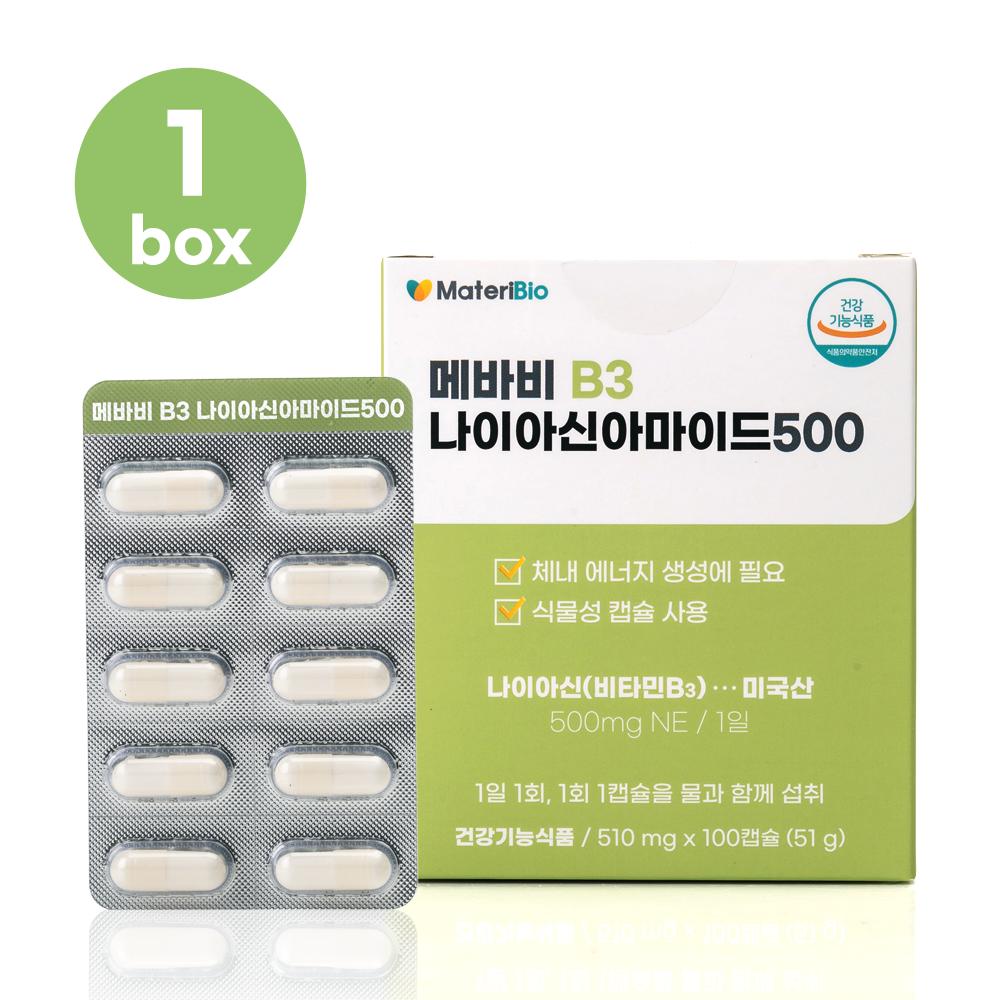 Mebabi B3 Niacinamide 500 1 pcs 100 Tablets