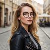 1pc Men Women Anti Blue Light Glasses Cat Eye Frame  Eyewear For Women Daily Commuting Computer College Students 6018
