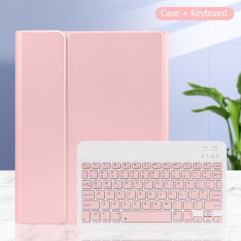 IPad 10.2 11-inch Pro Air Keyboard Case With Pen Slot Magnetic Stand PU Leather Cover Compatible 10th Gen 9th 8th