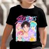 Children's Clothing,short Sleeves for Girls,2025 Summer New Girls' T-shirts,pure Cotton Fashionable Printed Children's Top Trend