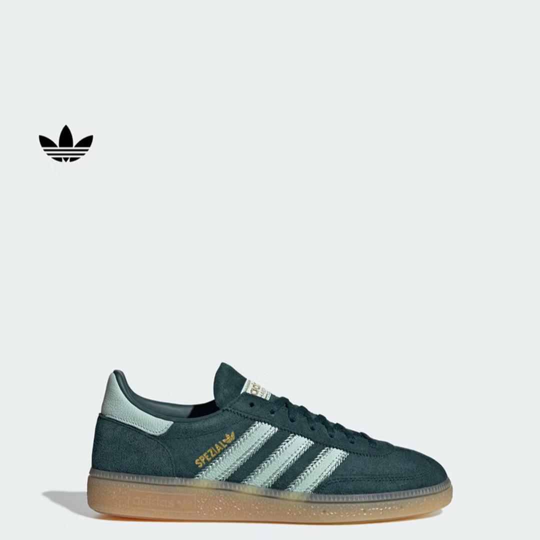 

Adidas Обувь Т-образной формы HANDBALL SPEZIAL - Универсальная обувь на платформе с логотипом AdiDada JR0847 44.5 зелёный