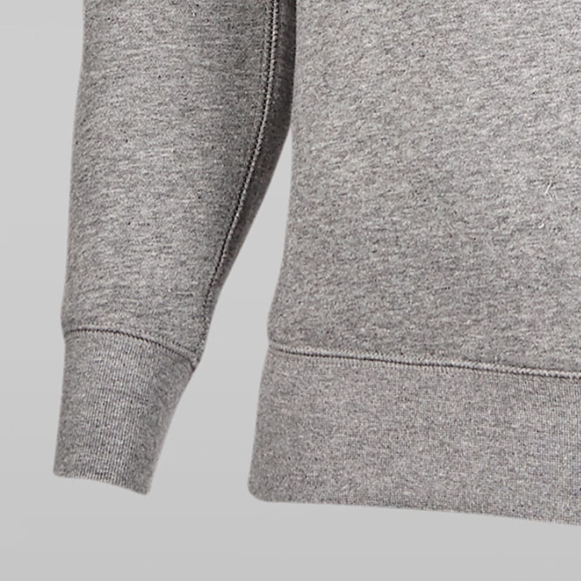 Jordan Fleece Lined Thermal Sports Crew Neck Pullover Sweatshirt Winter Men's Carbon Gray DC6716-091