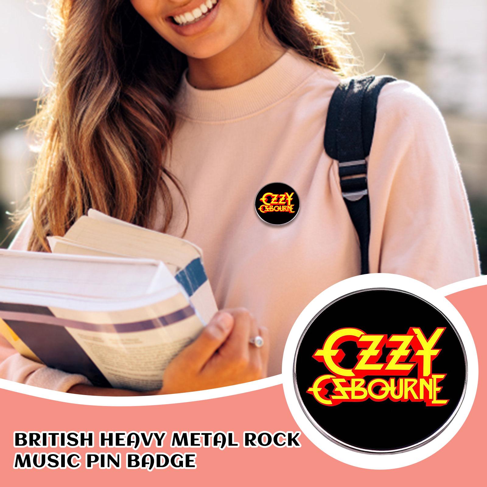 

Brooch British Metal Music Badge Pin Badge One Size