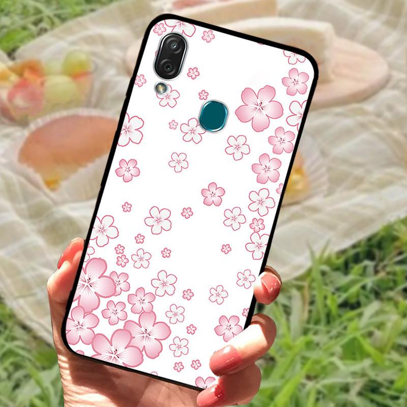 For ZTE Blade V10 Vita Case Cute Cat Marble Soft Silicone Phone Case For ZTE Blade V10 V 10 Vita Back Cover Full Coque Bumper