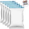 Vacuum Compression Bags 50x70cm 5pcs Hand Roll Storage for Clothes Travel Portable PE+PET