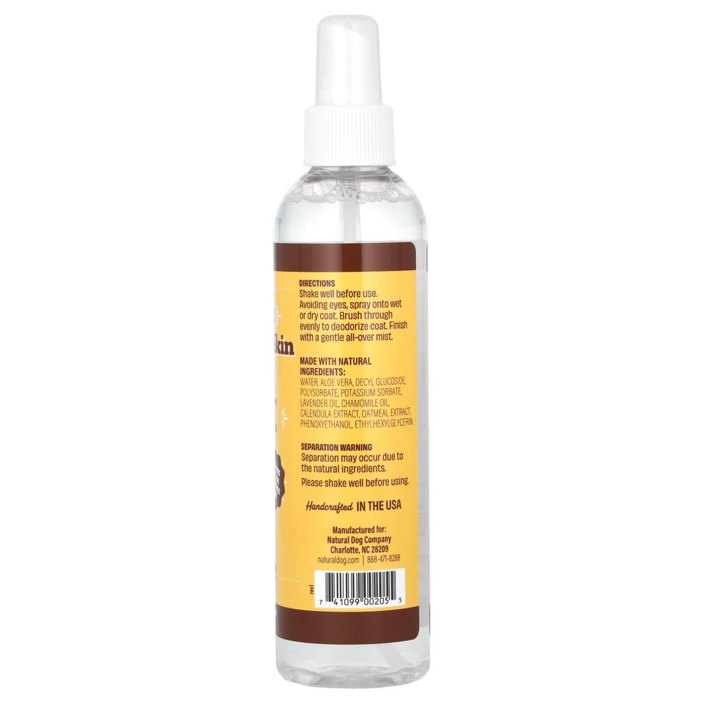 Oatmeal Sensitive Skin Spitz, For Dogs, 237Ml (8Fl Oz)