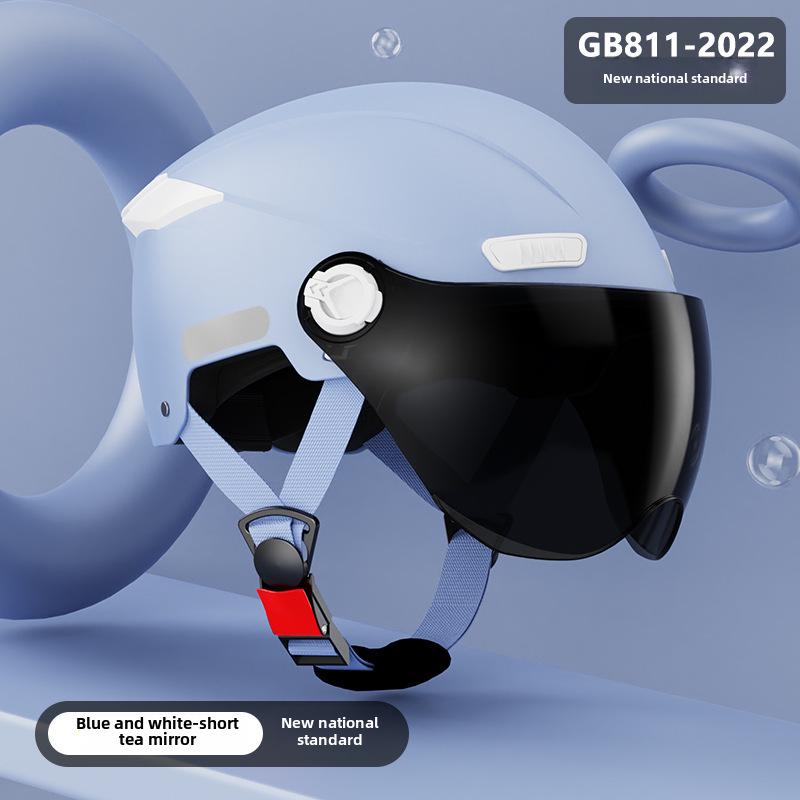 Universal Electric Vehicle Helmets for Men and Women - All-Season Safety for B-Type Battery Vehicles
