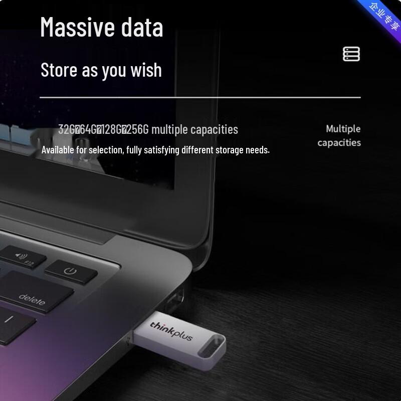 Lenovo Thinkplus TU110 Metal USB 3.2 Type-C Flash Drive