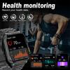LIGE Nowy inteligentny zegarek Bluetooth Call 1,91-calowy ekran HD Sport Fitness Męski inteligentny zegarek Outdoor Sport Latarka P5 Smart Watch
