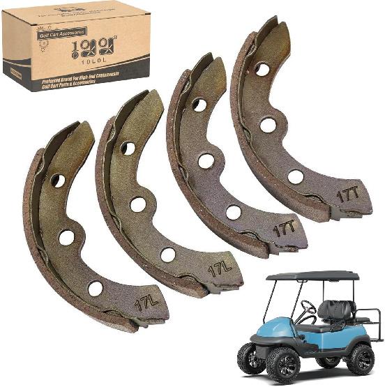 

Тормозные колодки для гольф-кара Club Car DS 1995 г.в. и новее, Club Car Precedent 2004 г.в. и новее, Yamaha G1 G2 G8 G9, EZGO 1986.5-1996 OEM# 1018232-01 (2 коротких, 2