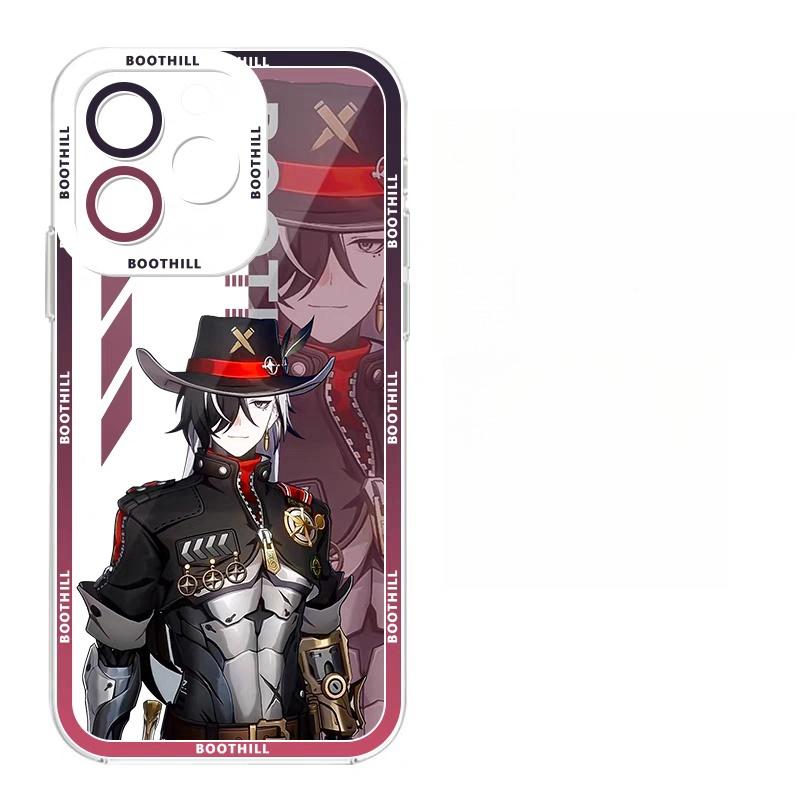 Pouzdro Pro Xiaomi Redmi 13 A3 13C 12C Note 13 11 10 Pro Plus 9C 9A kryt Silikonové Couqe Měkké Boothill Honkai Star Rail
