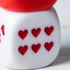 10Pcs 25MM Love Heart Acrylic Dice Rounded Corner Six-Sided Large Dice Game Night Drinking Board Game Dice Prop Casino Equipment