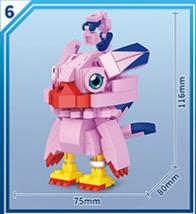 Digitales Monster Modell Bausteine Ziegelstein-Set Digimon Adventure Agumon Garudamon Metal Greymon Figuren-Set Animations-Spielzeug Kindergeschenk