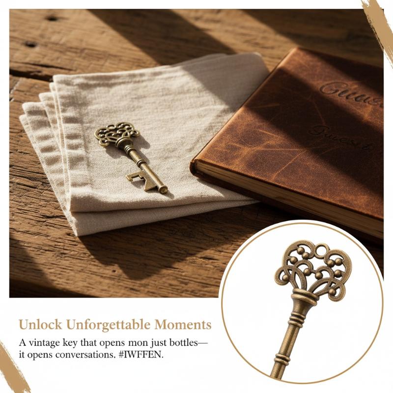 Retro Vintage Key Style Beer Bottle Opener Unique Practical Bar Accessory for Family Gathering Party Wedding Favors Gifts 6