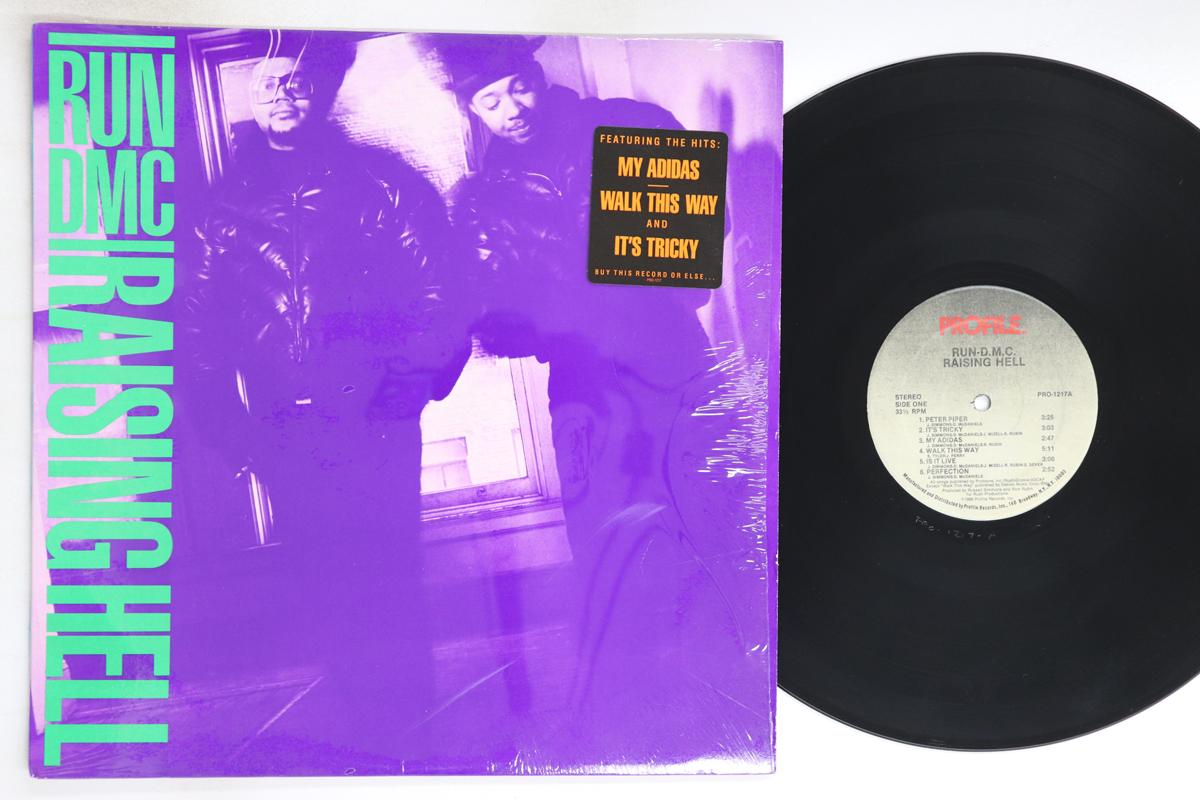 

LP Record RUN DMC - Raising Hell PRO1217 Profile 1986 US Rap & Hip-Hop/R&B Used
