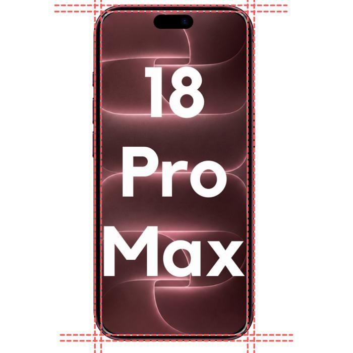 Coque Noir pour iPhone 18 PRO MAX et 2 Verres Trempé Film Protection Ecran Phonillico®