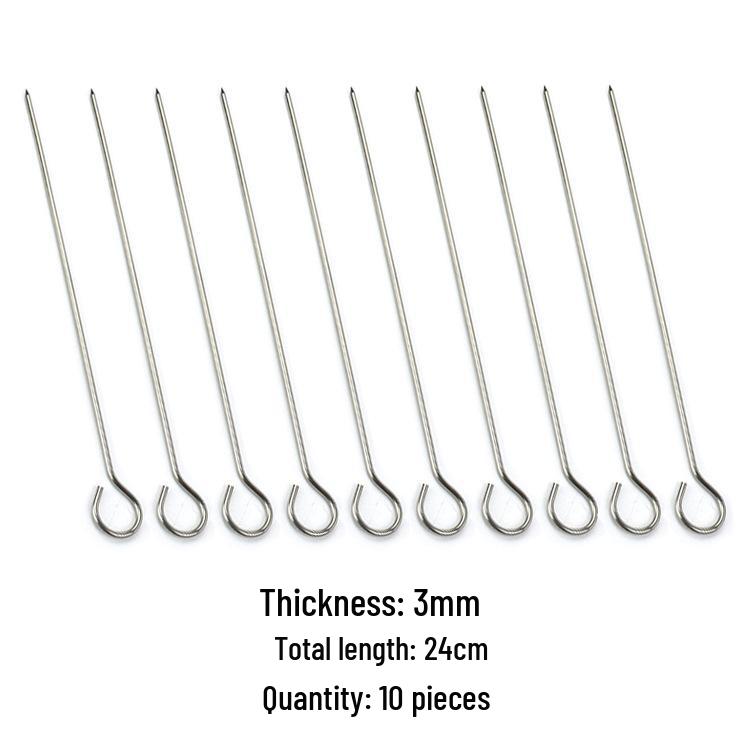 Kebab Skewer Display Rack: Creative Barbecue Needle Stand for Lamb and Meat Roasting