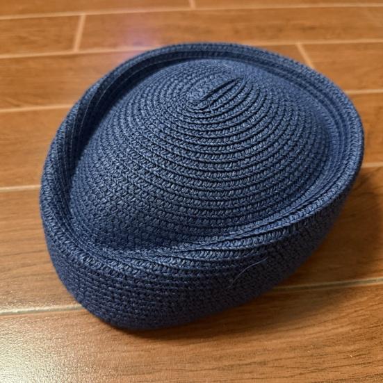 Yousheng Summer Beret Hat, Breathable Natural Straw Hat for Women, Stewardess Hat Headwear, Sun Protection Artistic Painter Hat for Outdoor Daily Wear