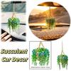 Ciondolo per Auto Succulenta Multi-Perline Caldo Accessorio Ciondolo per Auto Ciondolo per Auto con Perline Interni Auto