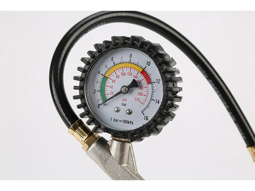 Car Tire Pressure Gauge and Filling Gun