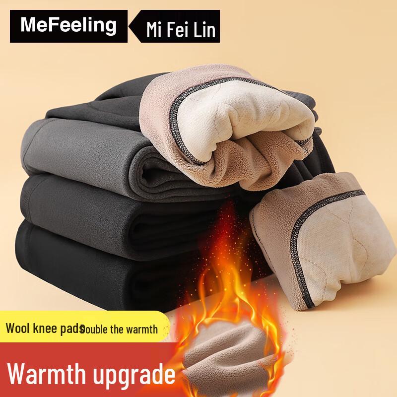 

ME FEELING Мужские термобрюки с флисовой подкладкой и защитой коленей XL (120-140 lbs)