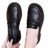 New Soft-soled Shoes Autumn Versatile Soft Leather Single Shoes Women's Small Leather Shoes Versatile Tide