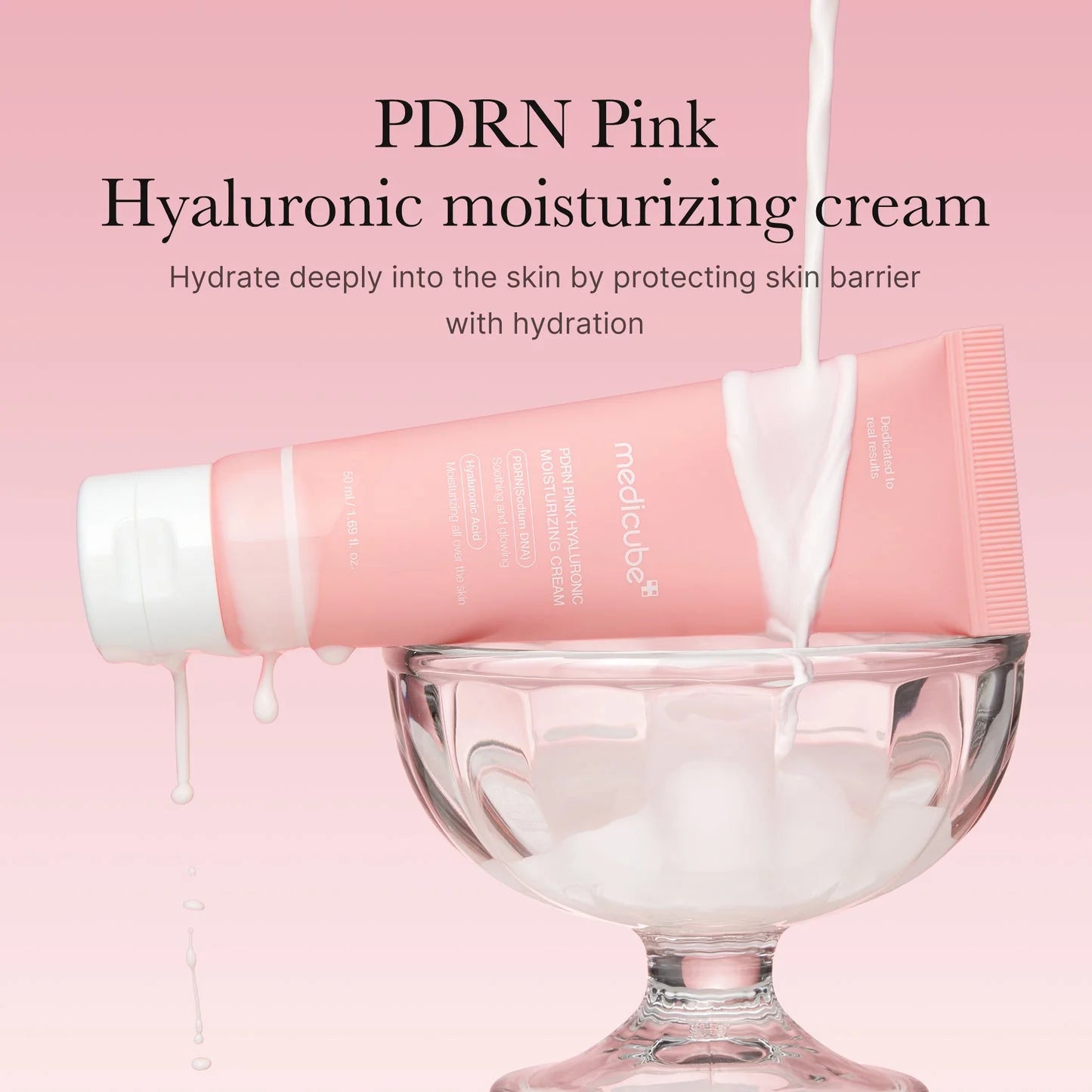 

PDRN Pink Hyaluronic Moisturizing Cream 50 ml / 1.69 fl .oz.