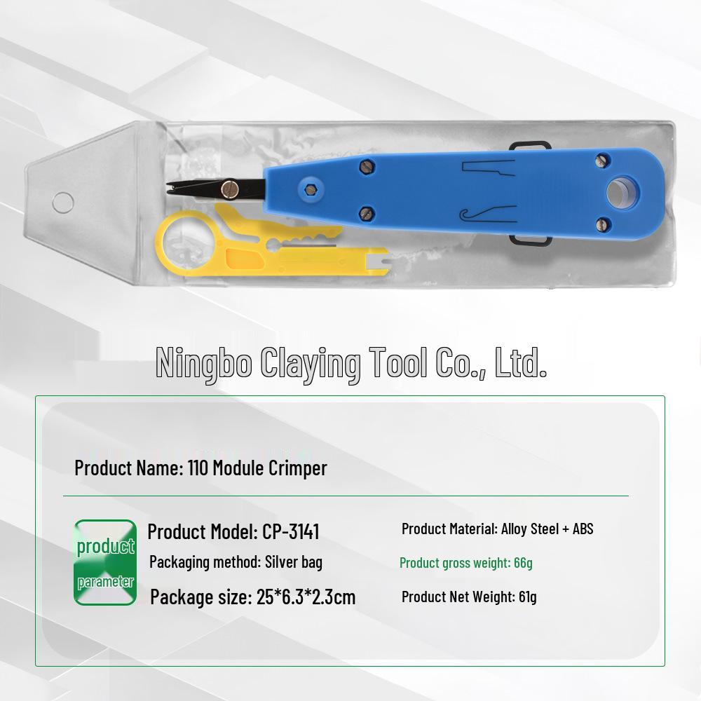 Krohn 110 Module Network Punch Down Tool & Crimping Pliers