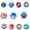 PVC Snow Sledge with Handle Sledding Tube Practical Inflatable Ski Ring  Ski Mat Toy