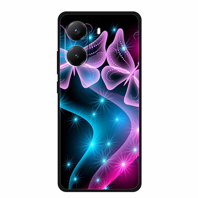 Funda For Poco X7 Pro Cases Marble Painted Silicone Back Cover for Poco X7 Pro Protective Shockproof Cool Capa Poco X7Pro Bumper