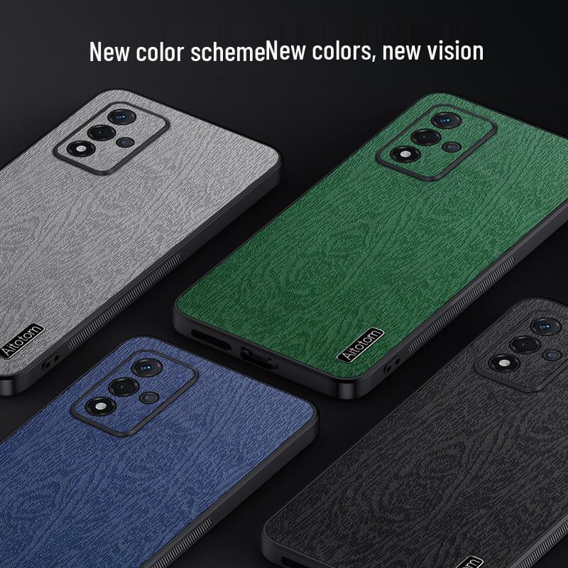 OPPO A60 & A3 Vitality Bark Texture Anti-Fall Case