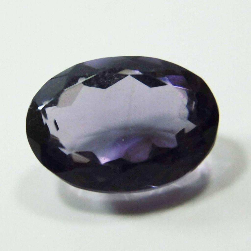 7 Ct Natural Taaffeite Purple Oval Shape Loose Gemstone for Jewelry Making and Gem Collections