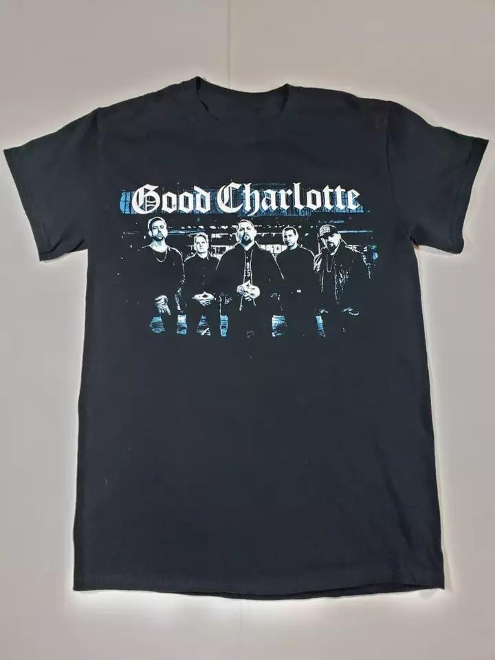 SALE Vtg Good Charlotte Band Tour Concert Cotton Black Full Size Unisex Shirt