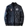 Tuta da volo in cotone reversibile Giacca bomber Cappotto in cotone Spallina Logo aquila Giacca alla moda trendy